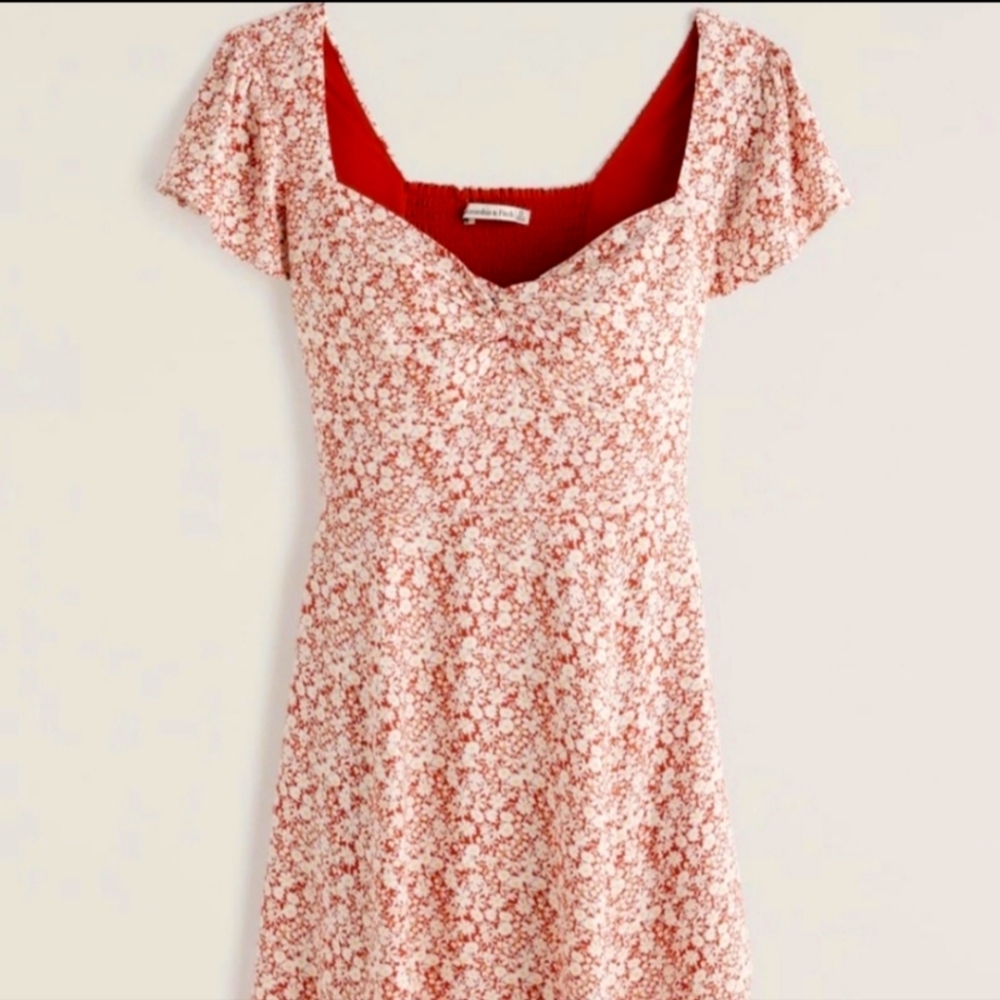 Nwt Abercrombie And Fitch Knot Front Dress - image 1